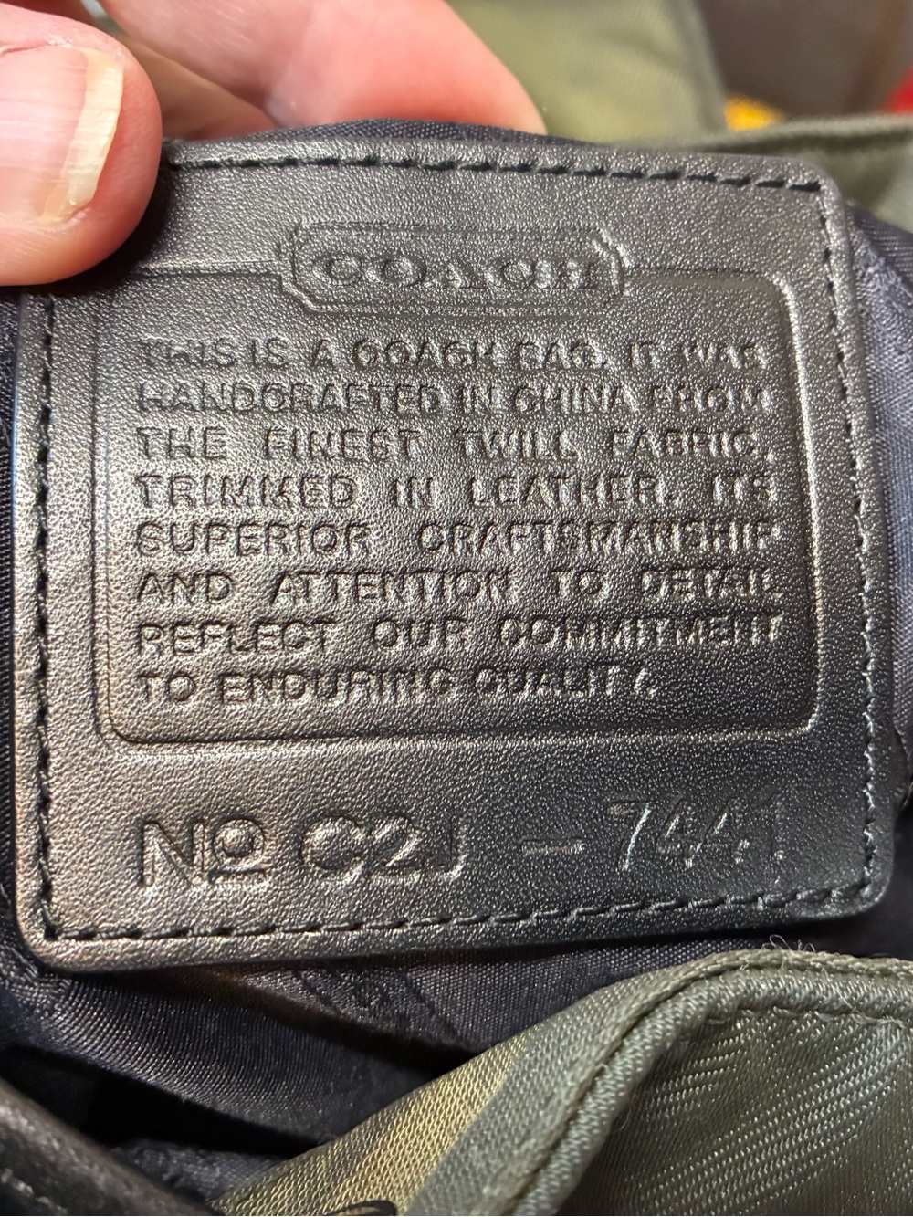 Coach Nylon Mini Backpack - Picture 8 of 11